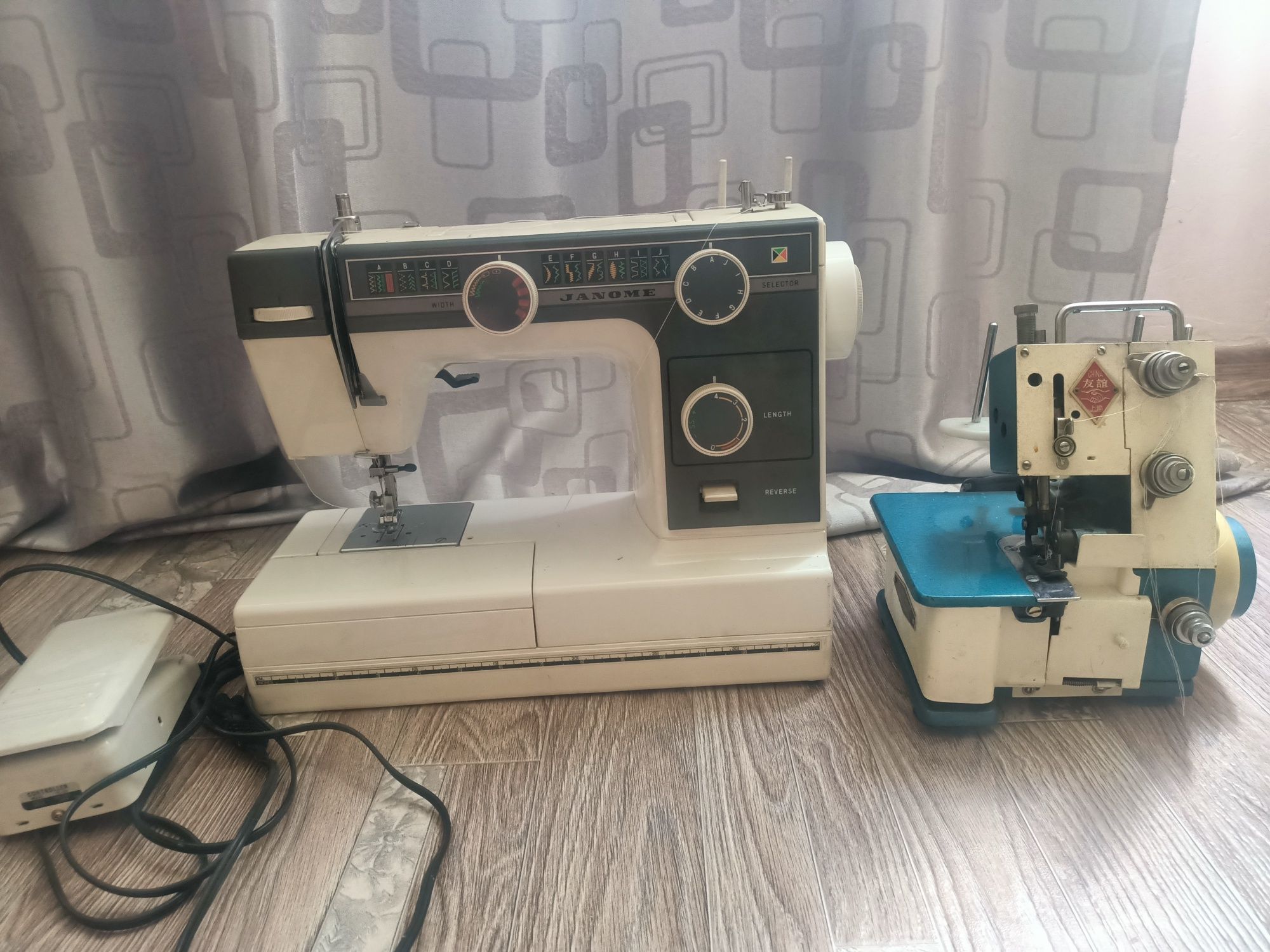 Продам оверлок и швейную машинку