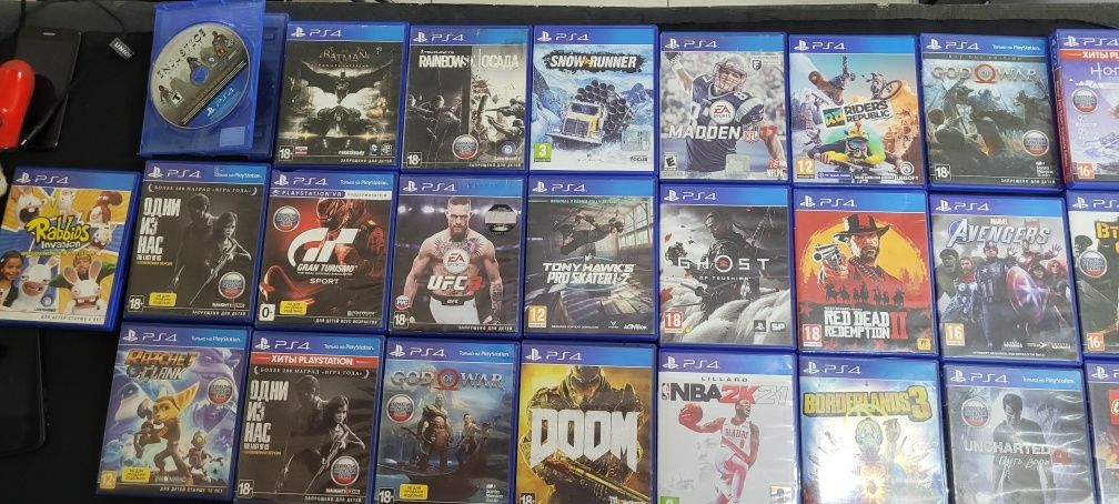 Игры на PS4 PS5 онлайн и диски