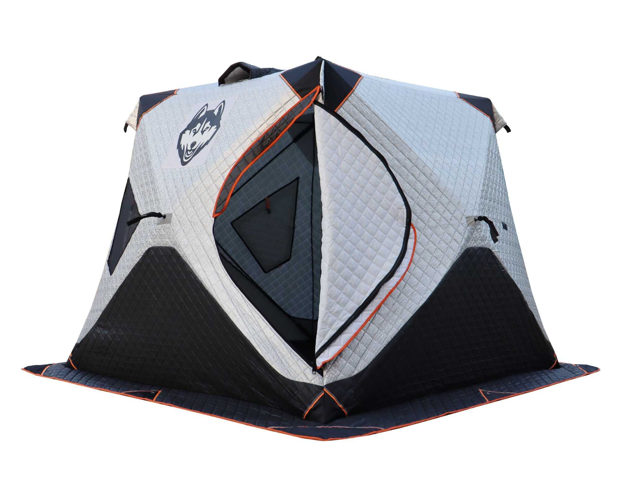 Палатка зимняя куб "HUSKY" PH22 Oxford 210D, 3 слоя
