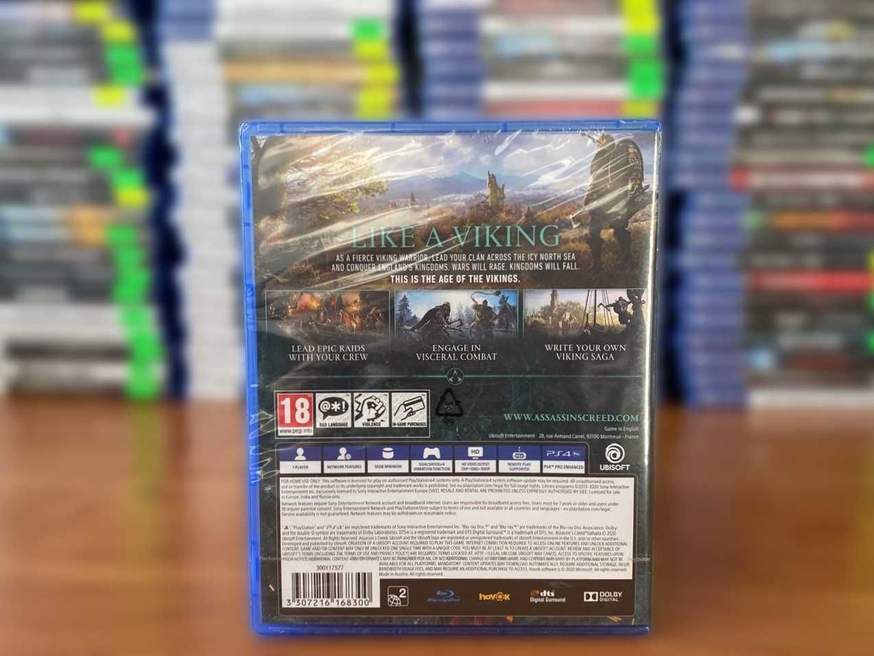 Новый Assassin's Creed Valhalla PS4/PS5 Ассассин Крид Вальгалла Пс4