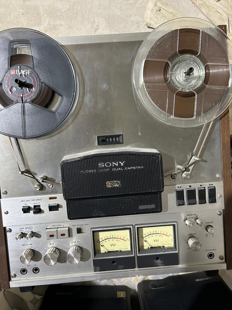 Катушечный SONY магнитофон