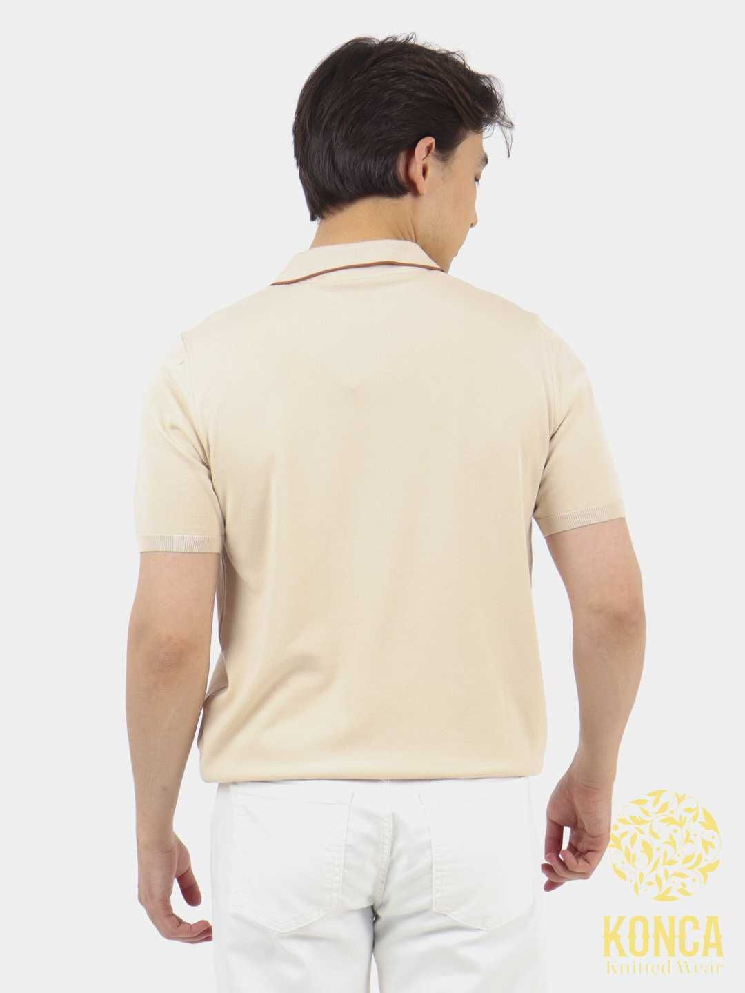 Вязаные поло KONCA Турция - размеры M L XL XXL 3XL - новые