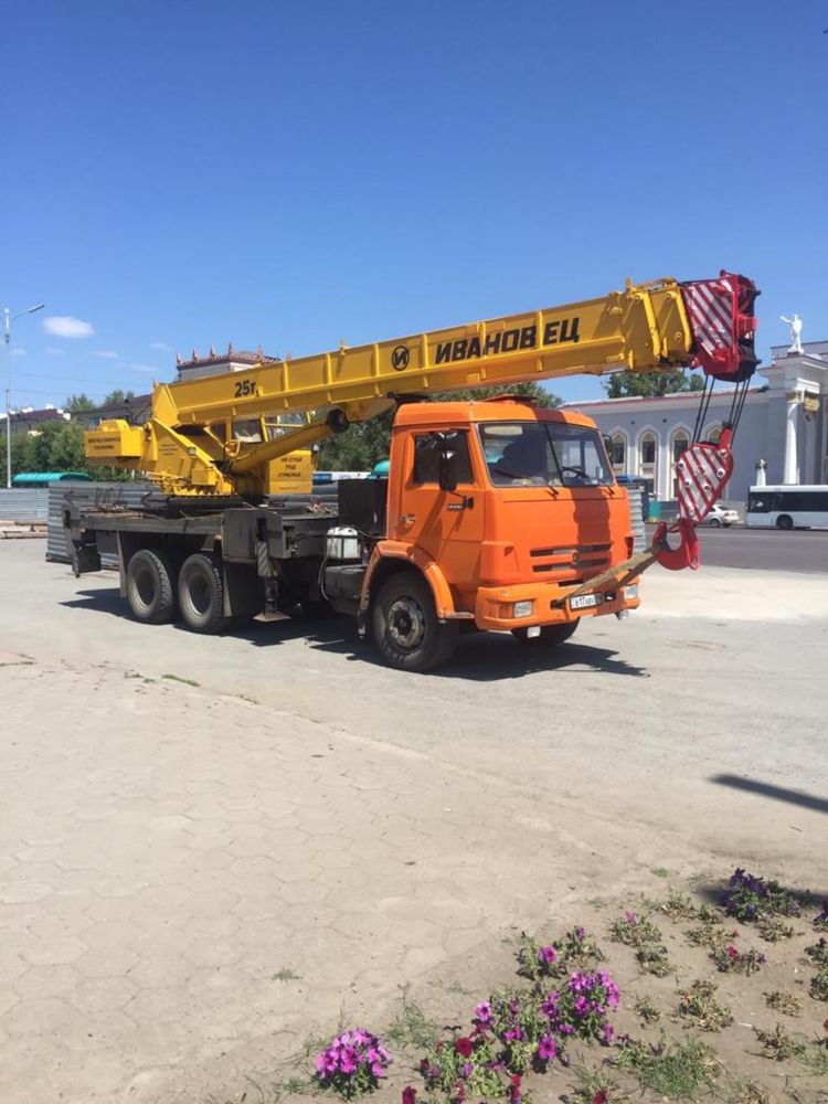 Услуги автокрана 25тонн