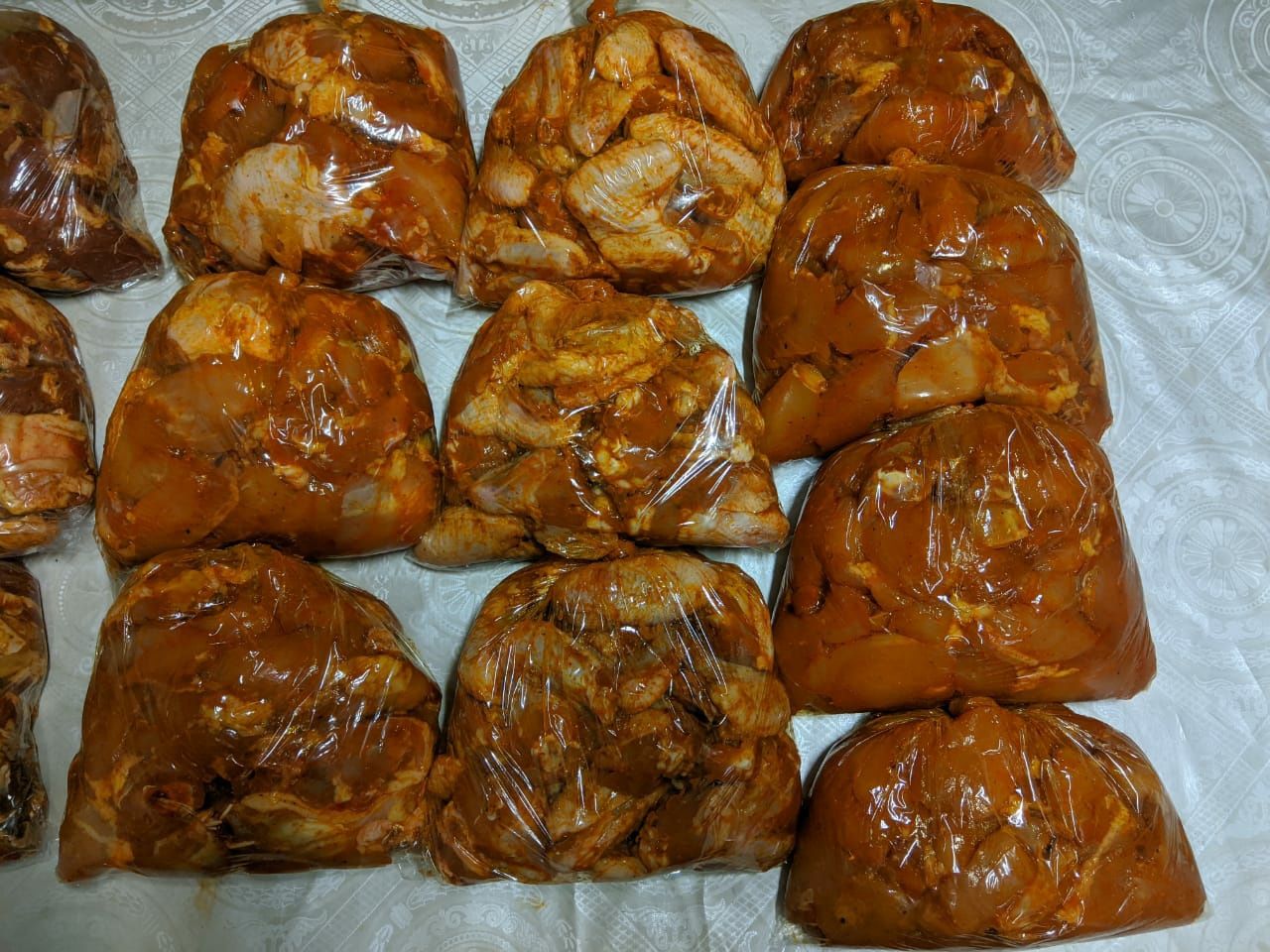 Маринованная мяса для шашлыка