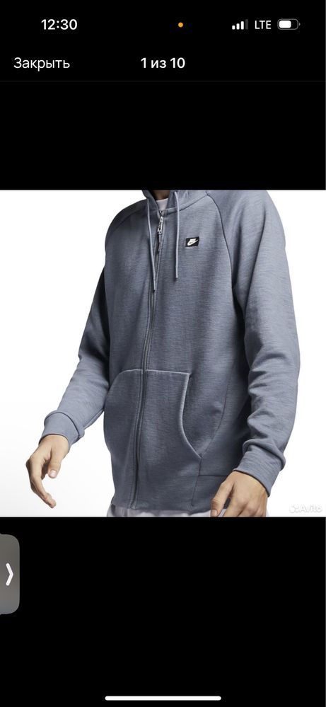 Толстовка худи Nike
