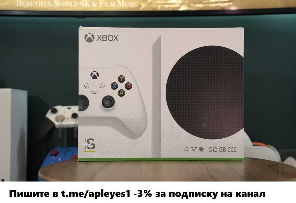 Microsoft Xbox Series S 512GB 18000 руб 115000 тенге 220$ (оригинал)