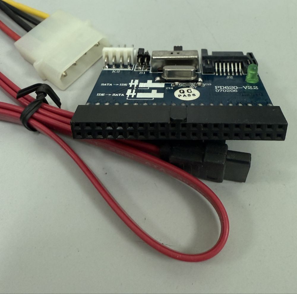 Переходник IDE to SATA, SATA to IDE