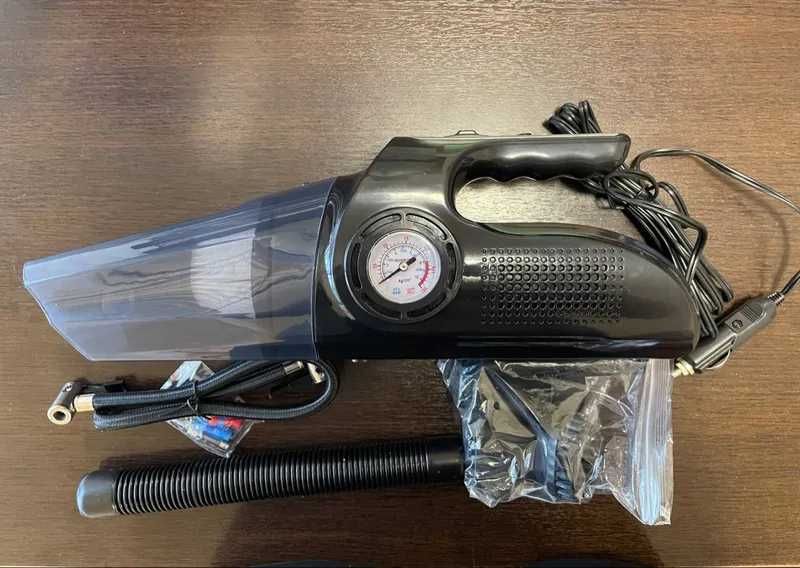 Мощный автомобильный пылесос-компрессор 4 в 1 PROLISS Turbo 150w