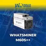 Асик Whatsminer M60S++ [новый с гарантией]