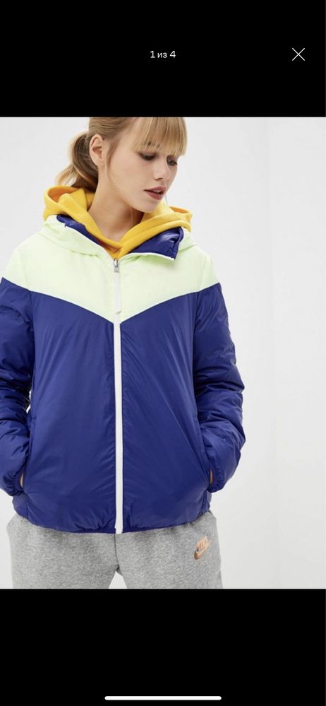 Подростковая куртка Nike, 40-42 р. оригинал
