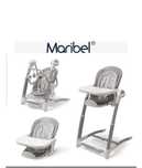 Шезлонг Maribel 3в1 сатылады