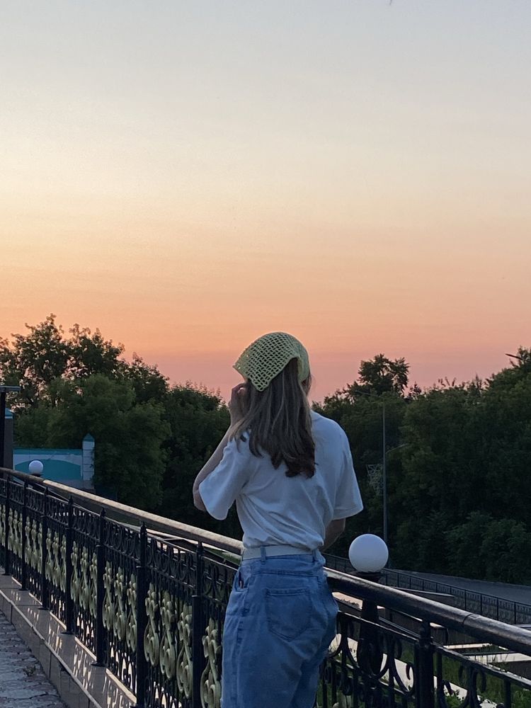 Вязаные  косынки