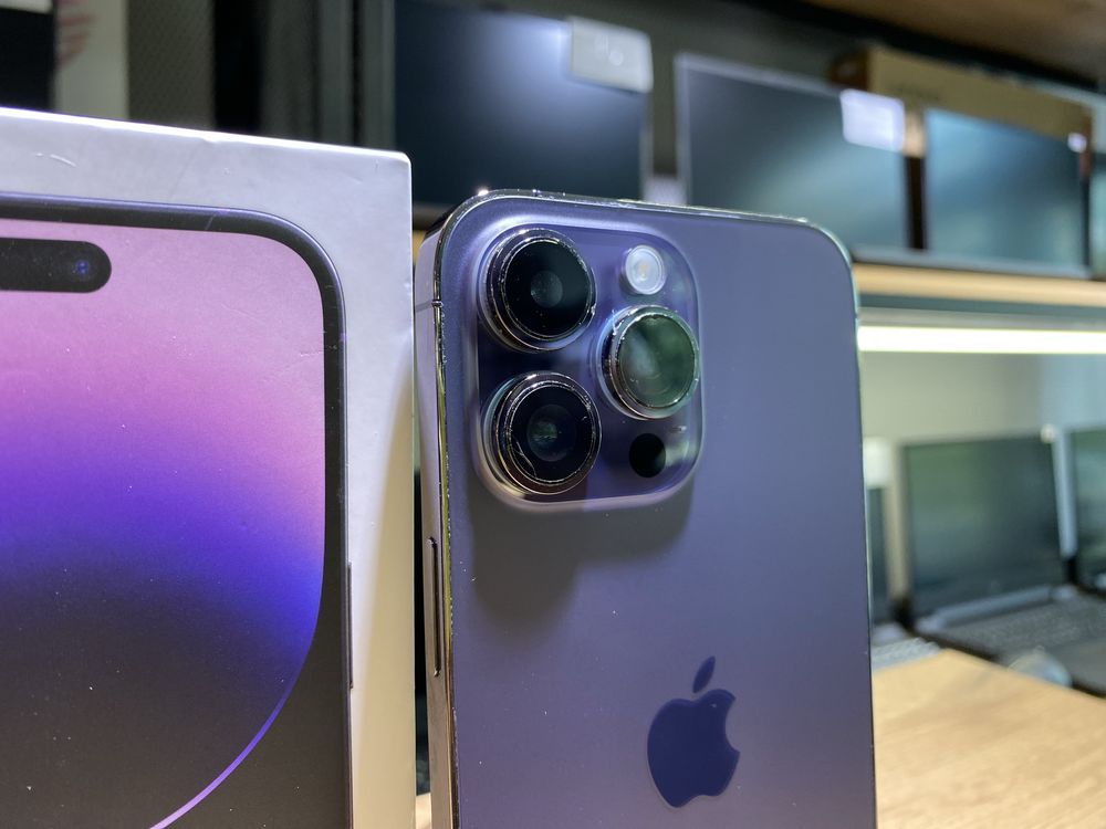 iPhone 14 Pro Max, Deep Purple, 128 GB, АКБ100%, 10520/A10