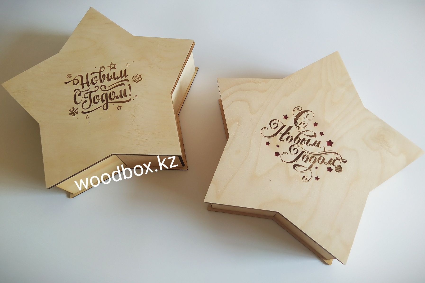 Деревянные подарочные коробки