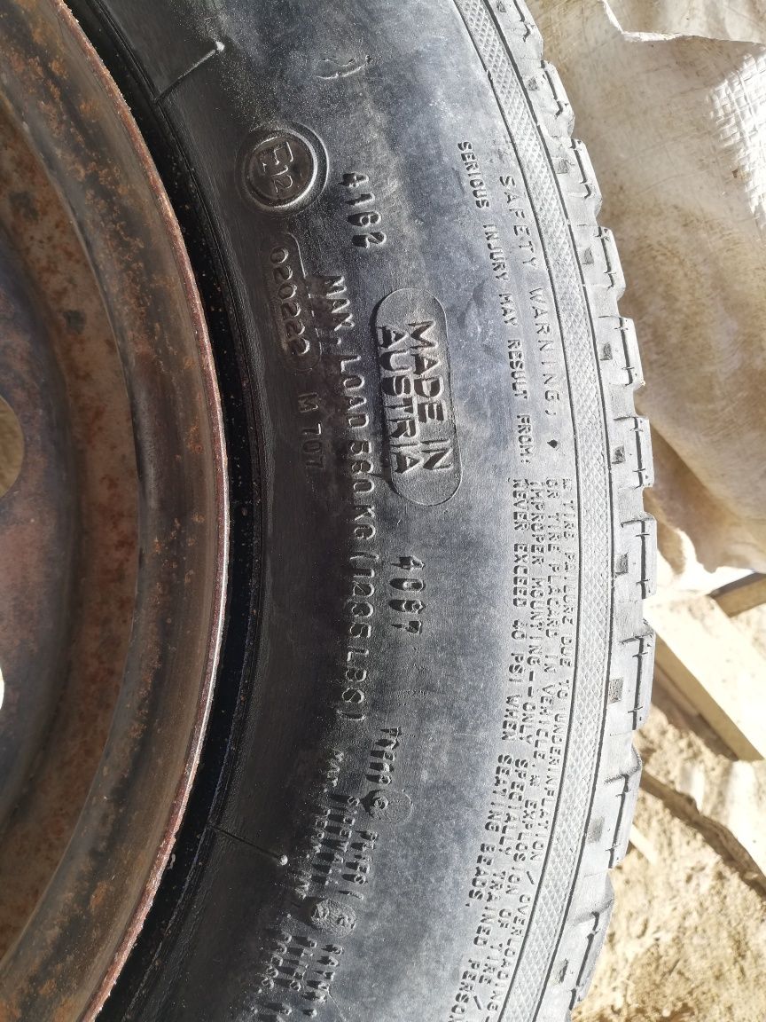 Продаётся шина и диск R14 под зопаску.