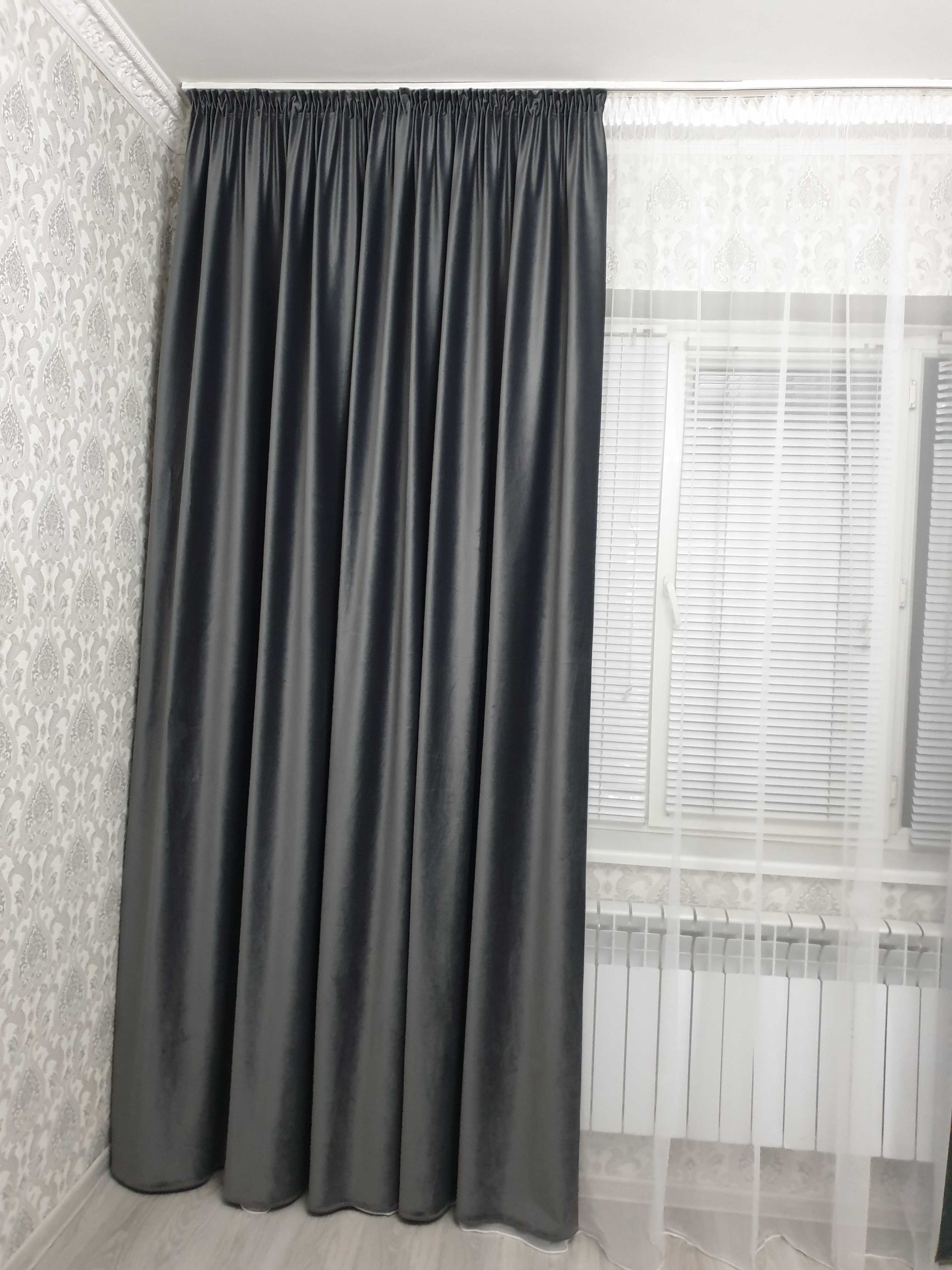 Графитовые шторы 5 м