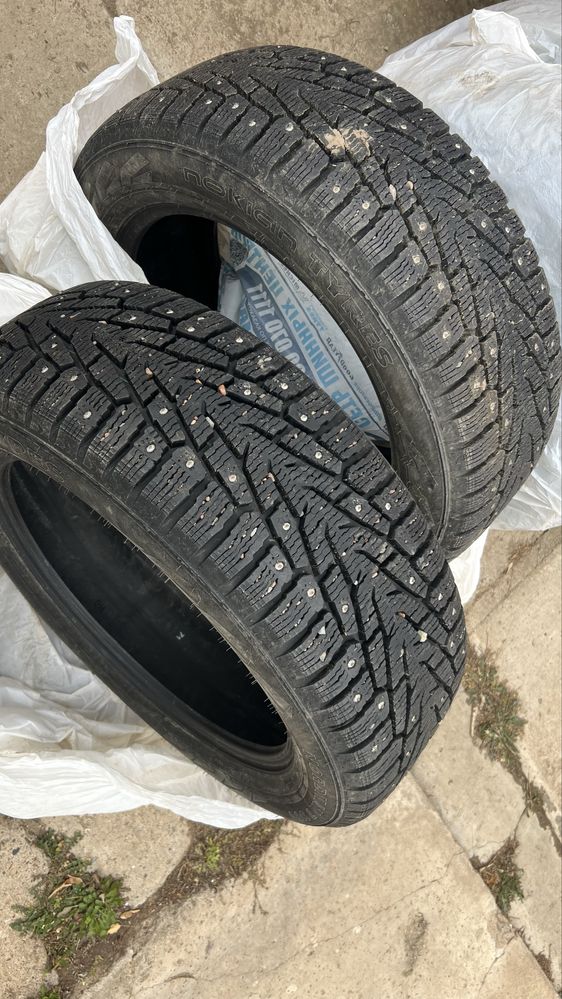 Шины шипованные Nokian Nordman 7 SUV 225/55 R18 102T с шипами