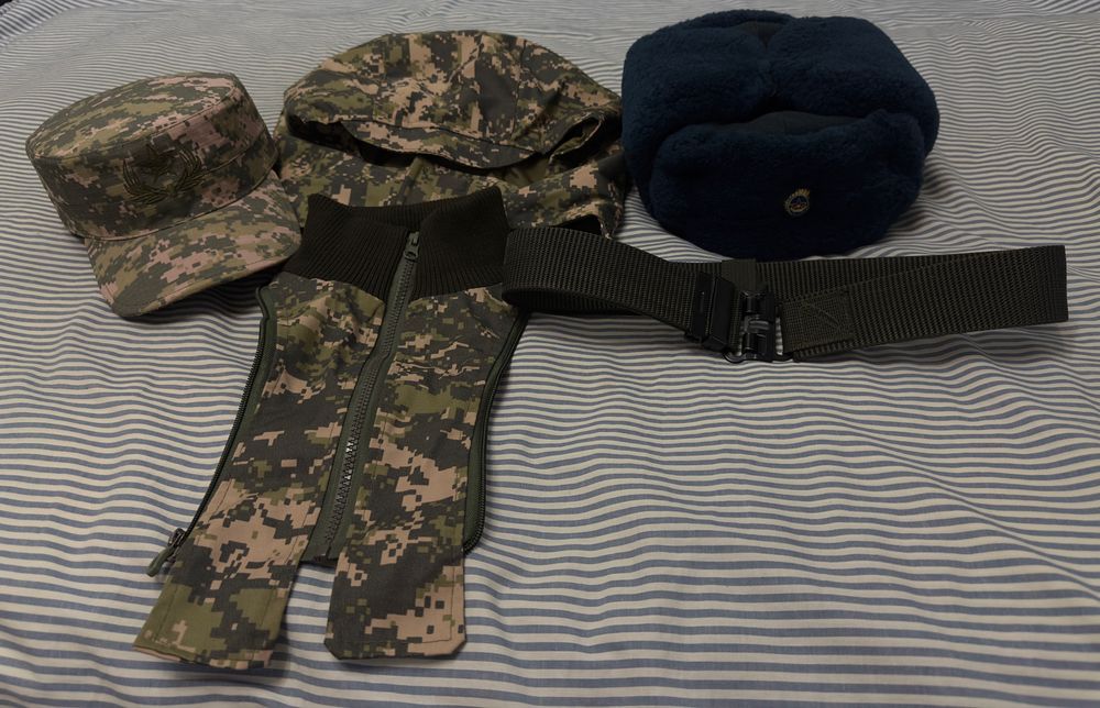 Полный комплект для военный кафедре!