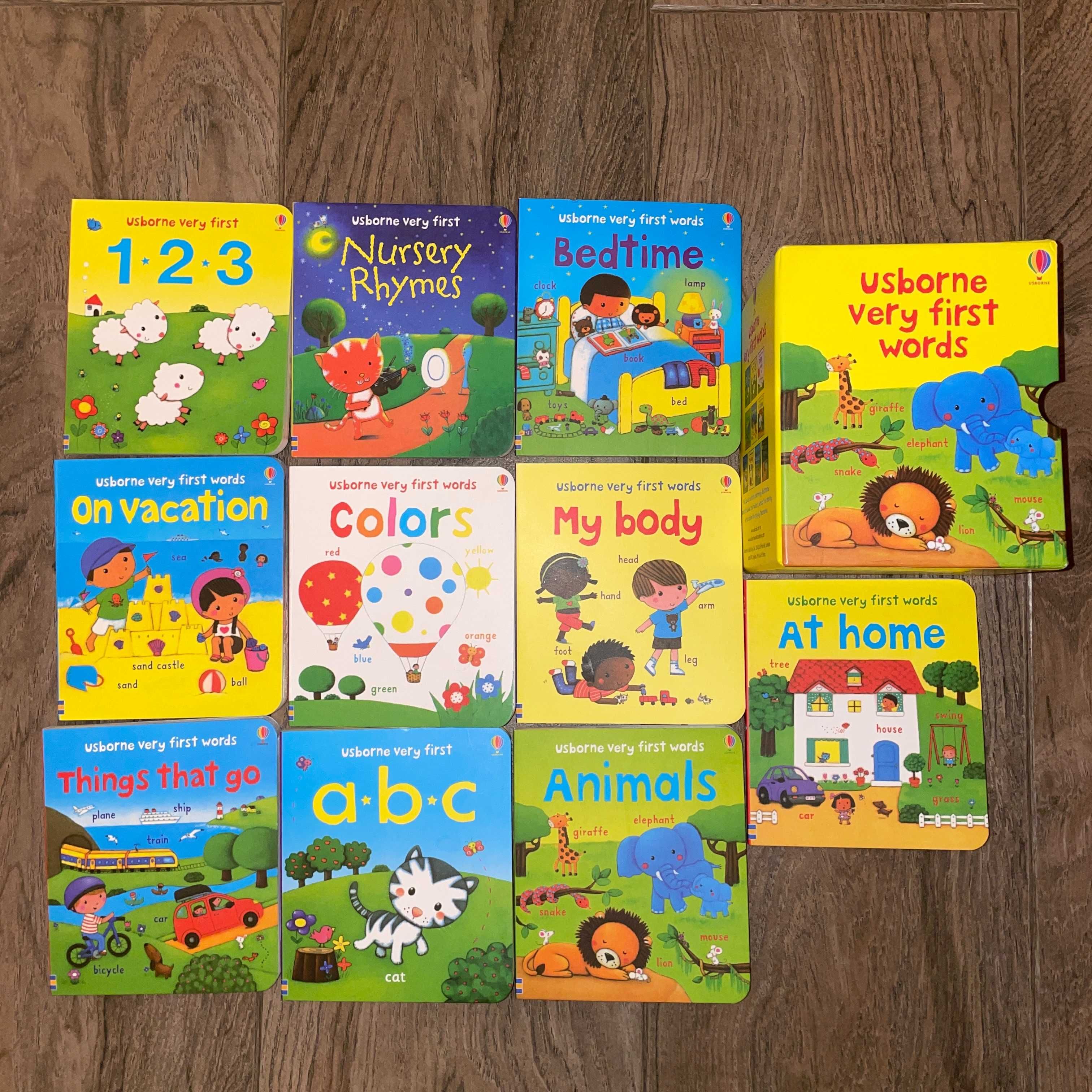 Набор из 10 книжек для детей на английском (Usborne)