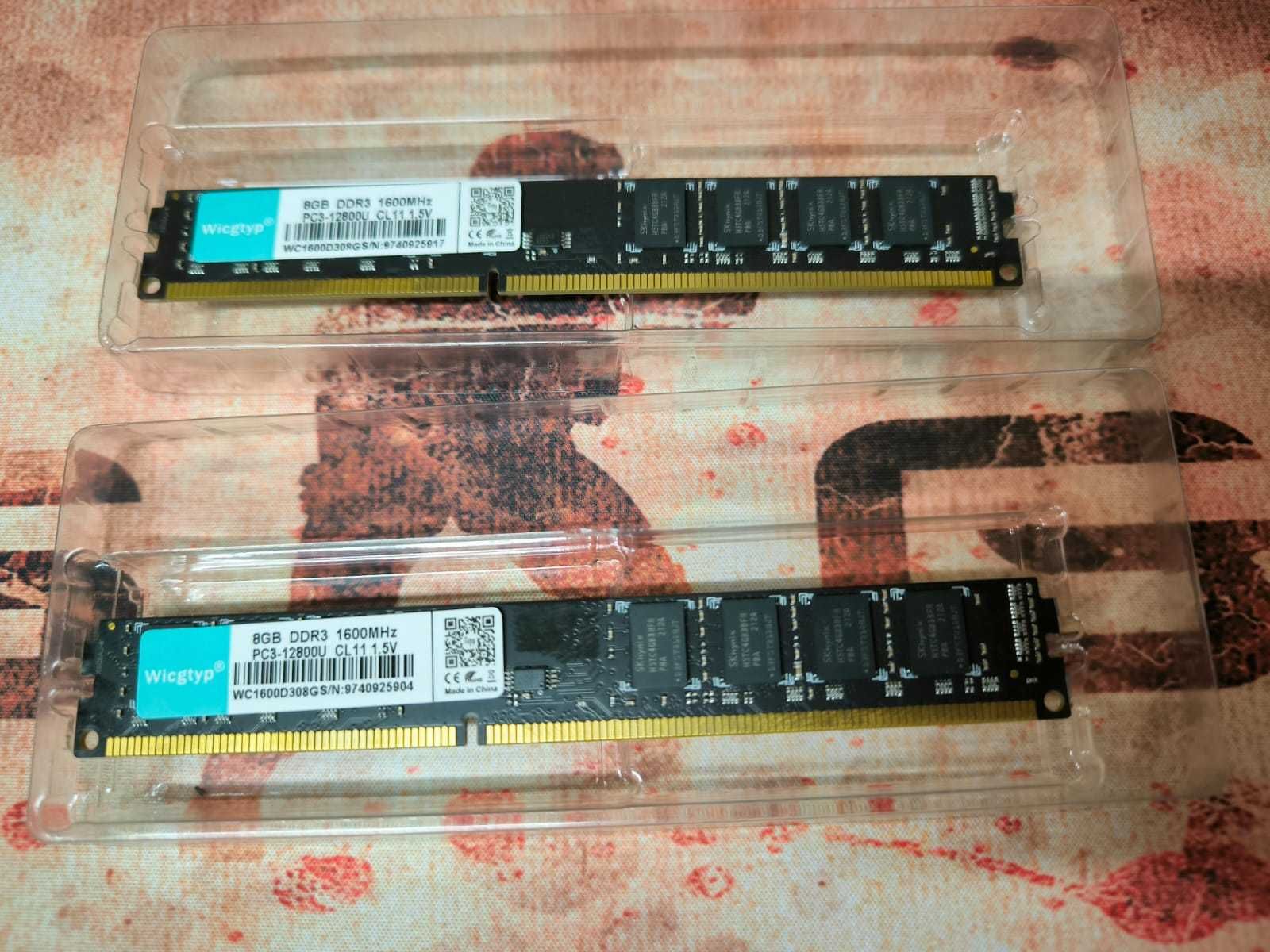 Goldenfir DDR3 8Gb, PC3-12800Mб/с/ Тайминги - CL11/ 1.5V 1866MHz Hynix
