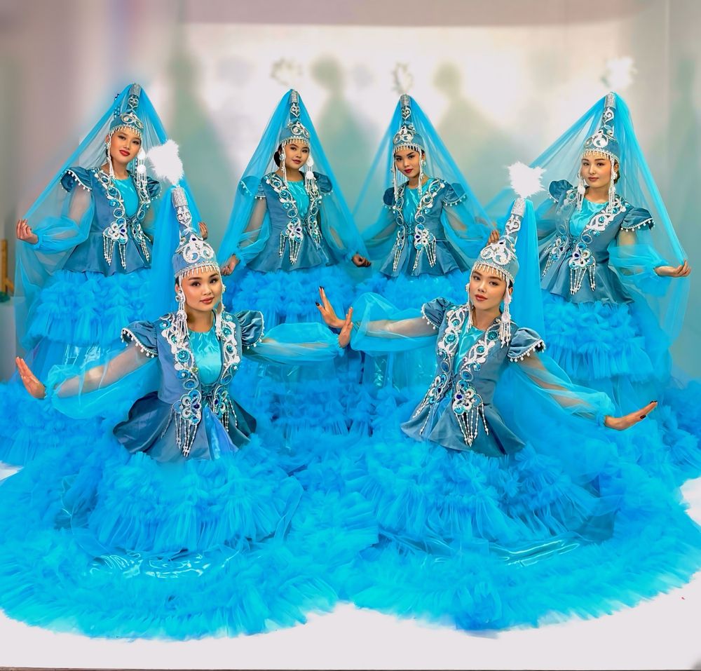 Казахское платье