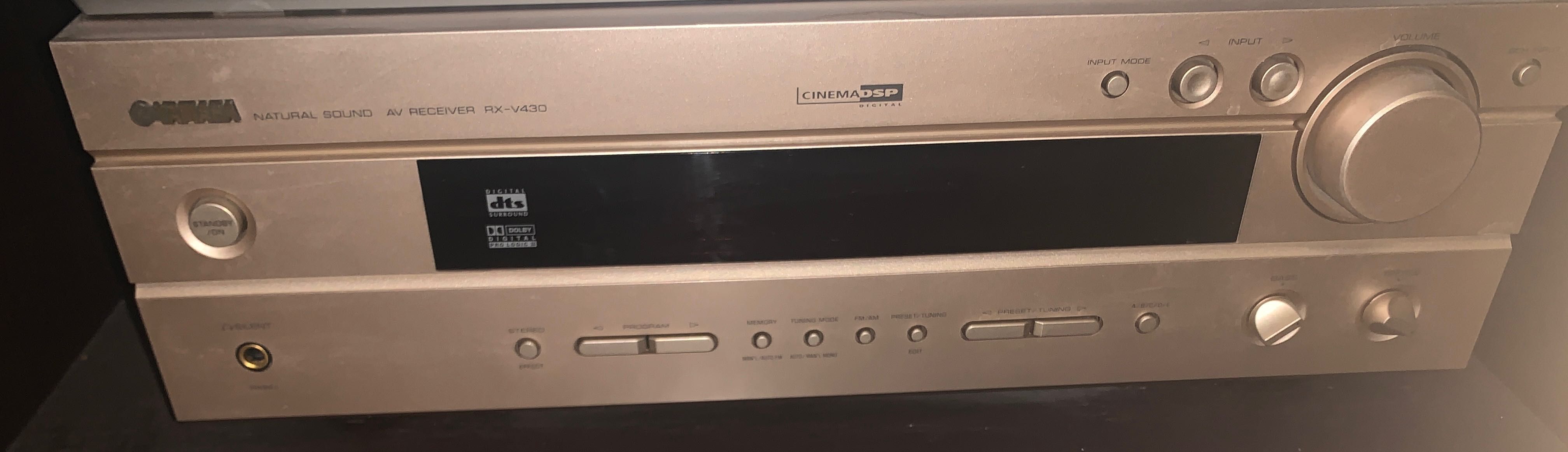 Yamaha rx-v530/rx-v430, музыкальный центр