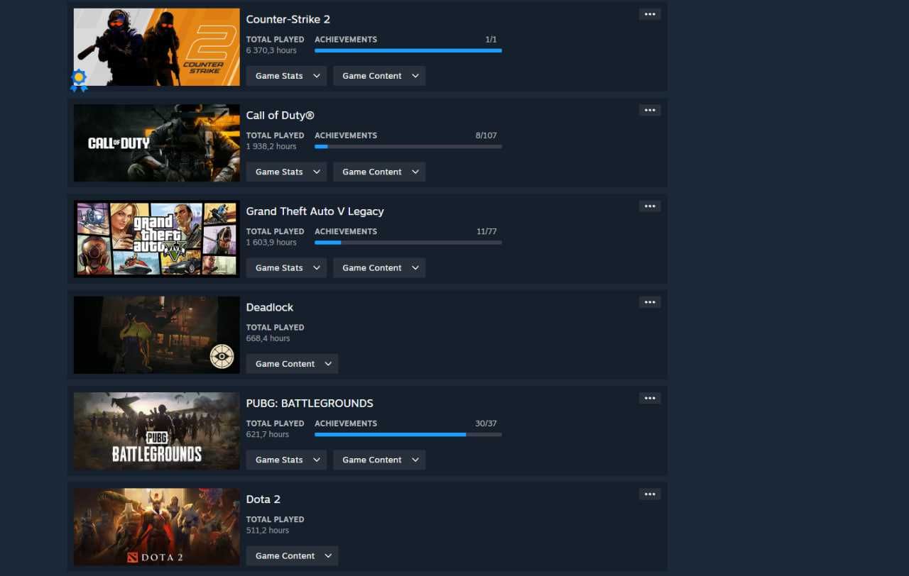 AccStore | Rust, GTA 5, CS2 — личный аккаунт Steam, без банов