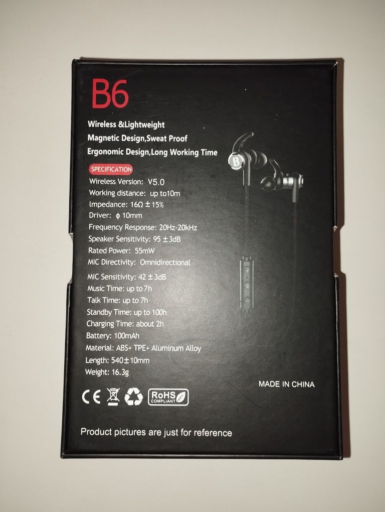 Беспроводные наушники BUZZ B6
