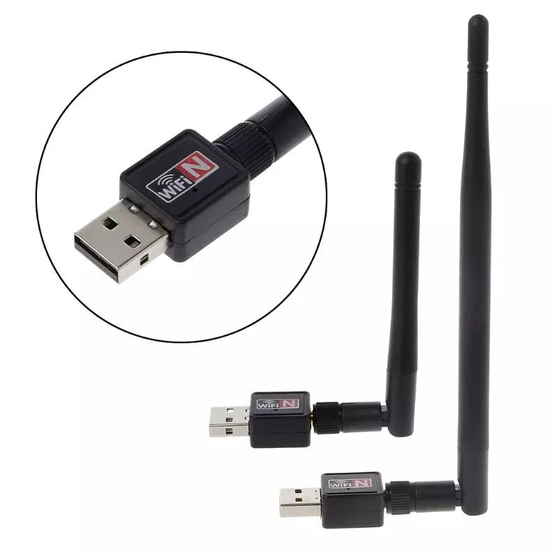 Wi fi адаптер антенна для ПК и теле приставки