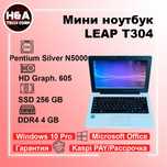 Мини ноутбук LeapT304 Pentium N5000 4 ядра/SSD 256gb/DDR4 4gb Гарантия