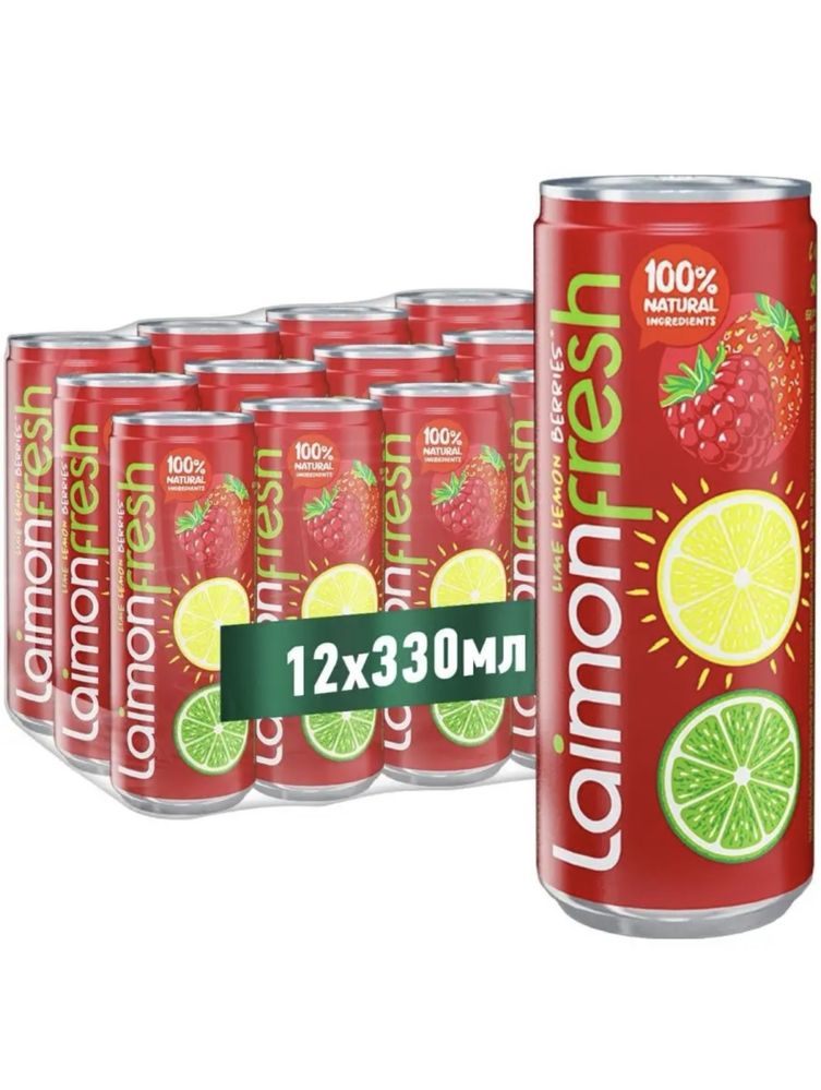 Limon Fresh 0.33 л x 12 штук