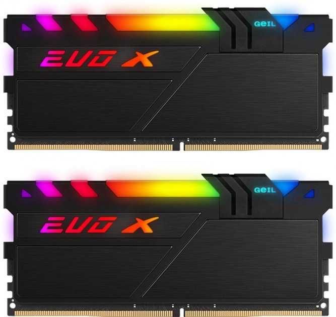 Оперативная память DDR4 GEIL EVO X II BLACK  (3000) 16GB (2X8GB) RGB