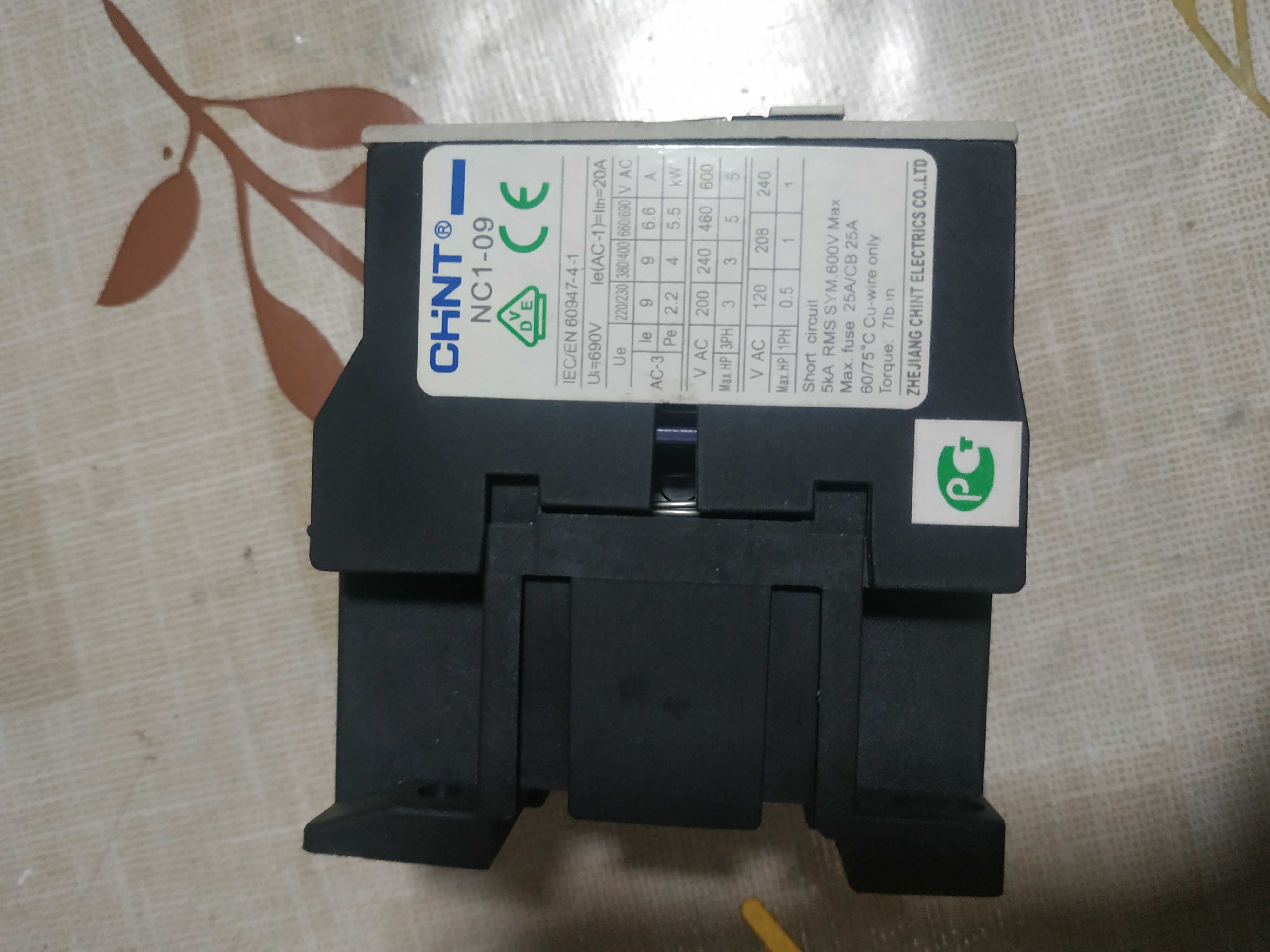 Контактор NC1-0910
