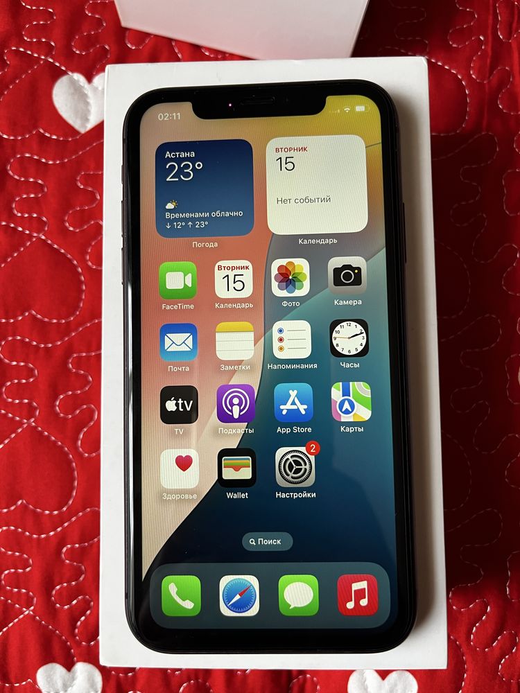 Продам Iphone 11, Black, 64 GB MWL72LL/A