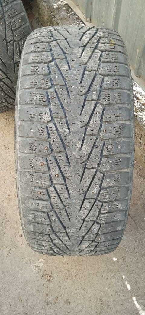2 баллона nokian hakkapeliitta 7 suv зимние, шипованные 285/50/ R20