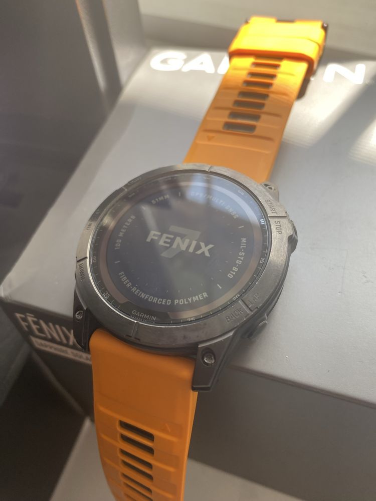 Продам смартчасы Garmin Fenix 7X