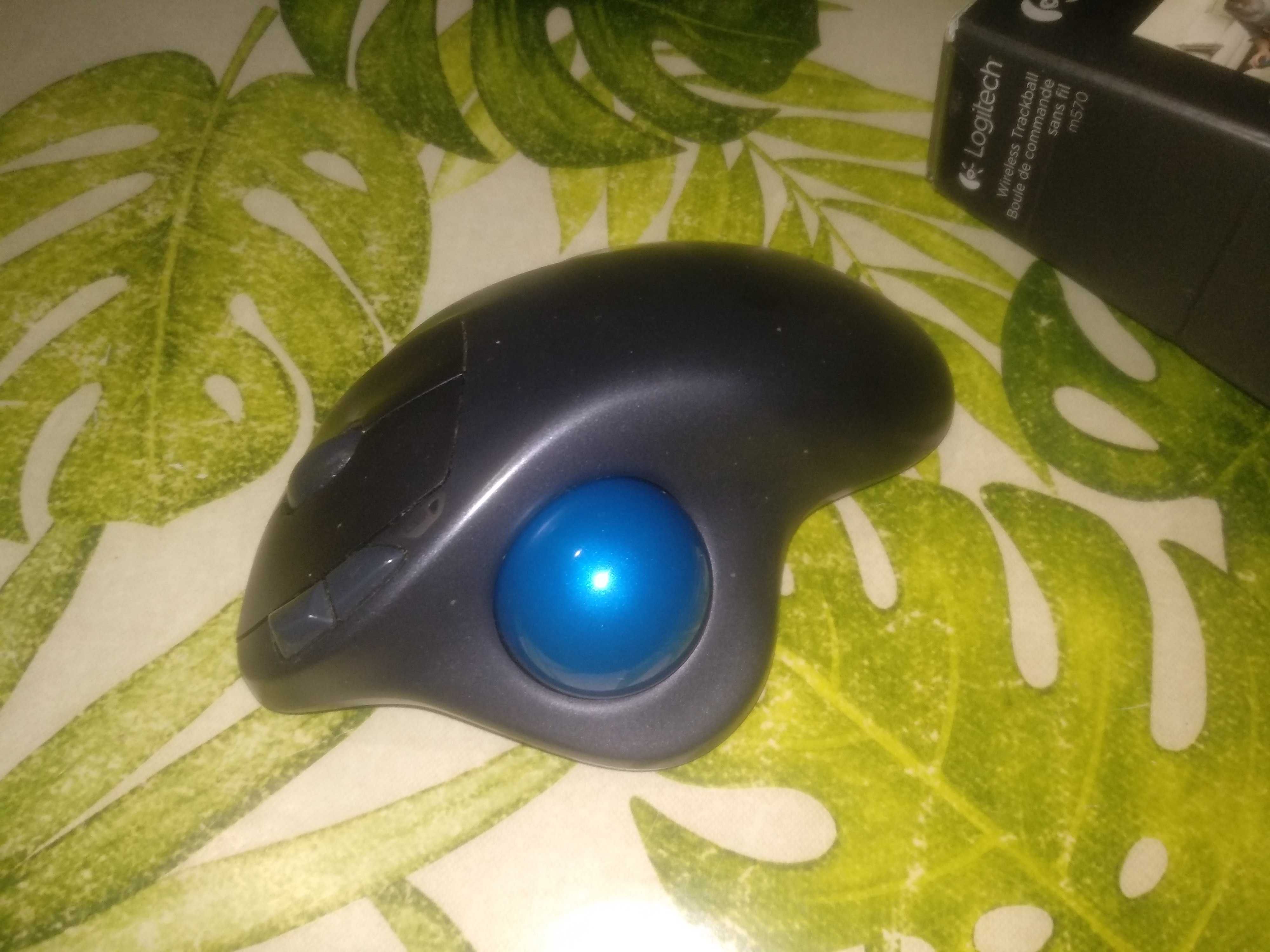 Logitech мышь трекбол M570 компьютерная мышка