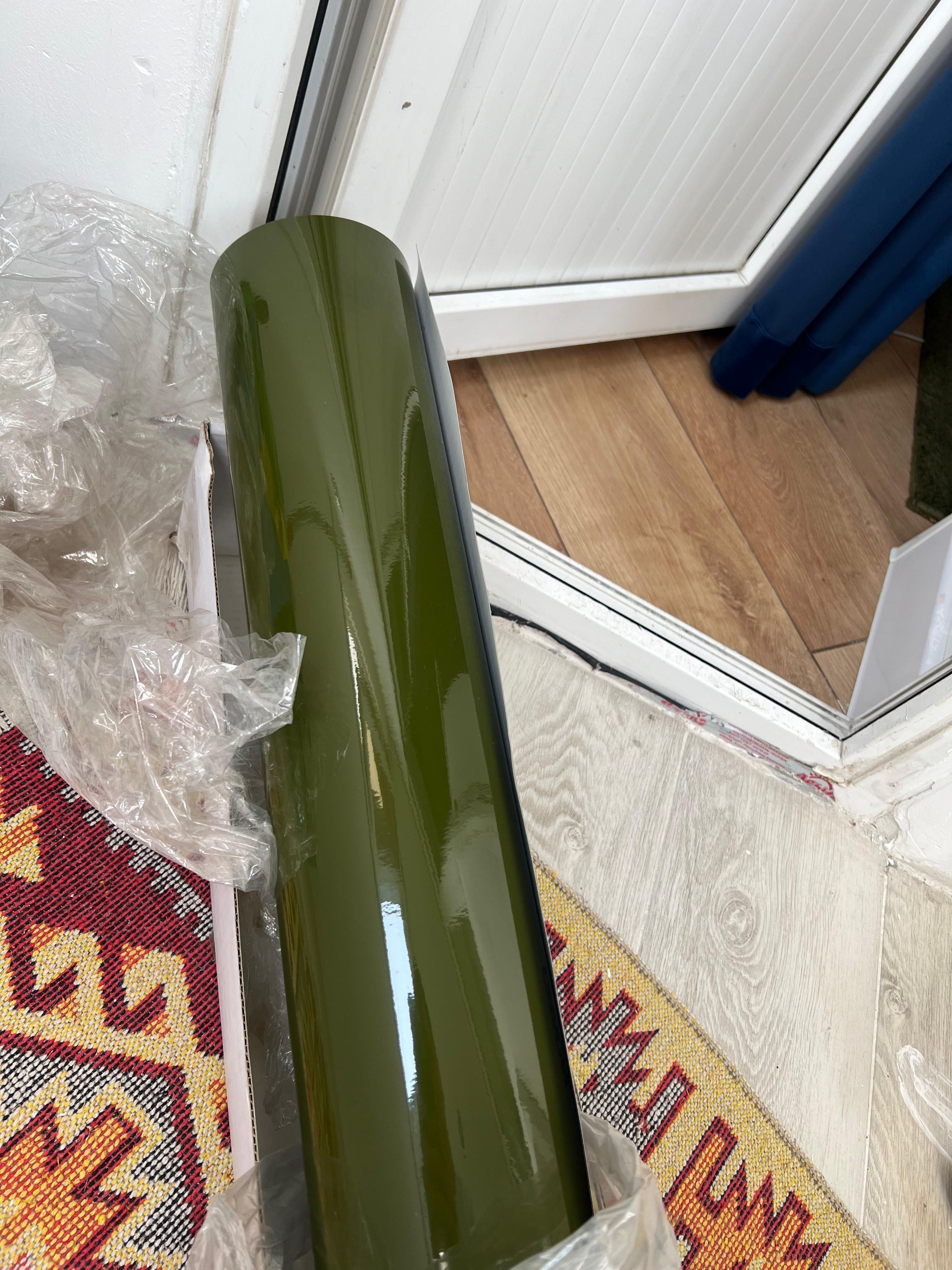 Виниловая пленка в цвете "Green force"