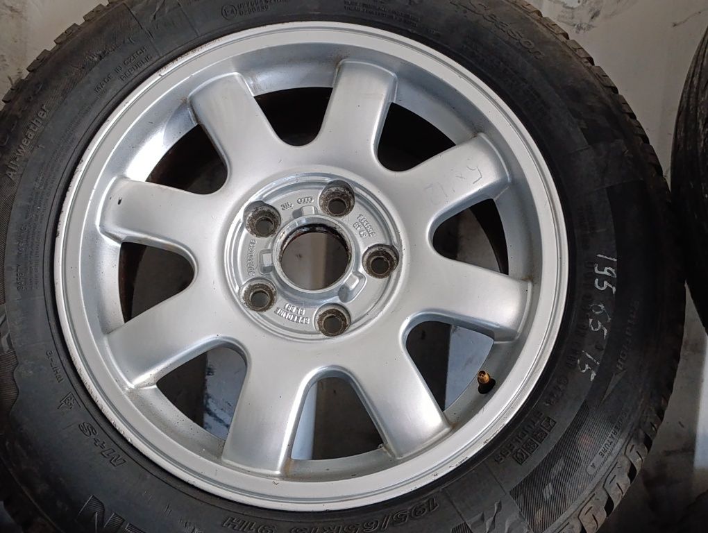 Диски л.п Ауди R15 c резиной 5*112 из Германии