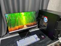 Продам Игровой ПК Ryzen 5 3600 + GTX 1660 6 ГБ + монитор 144 Гц