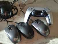 Logitech G102, Asus M5, ps5 геймпад
