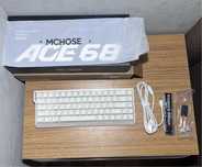 Mchose ace68 pro - магнитная клавиатура,свитчи Blue Ice