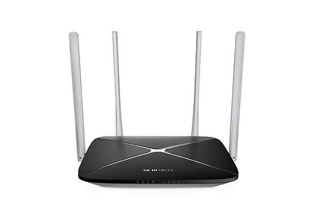 Маршрутизатор Mercusys AC12G AC1200, черный