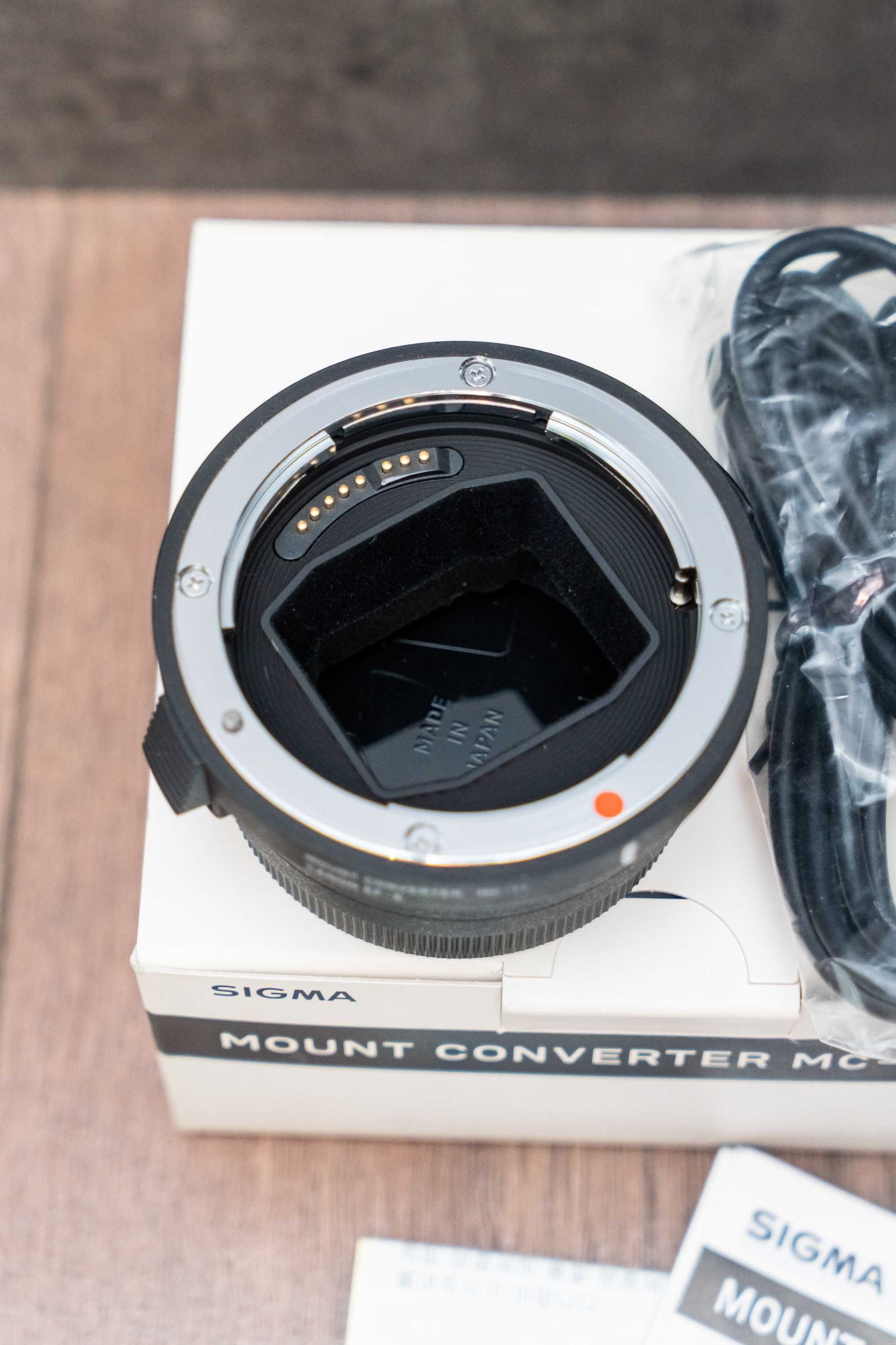 Переходник Sigma MC-11 с байонета Canon EF на Sony E. Почти новый!