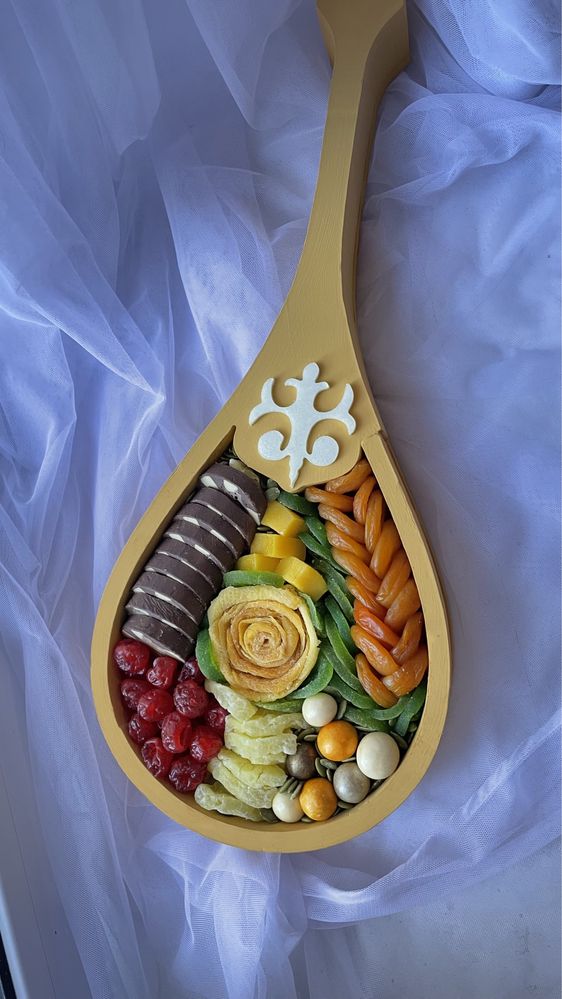 Вкусные букеты,корзины на Кудалык из сухофруктов на заказ/в нал.От6000