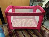 Складной манеж Mothercare розовый
