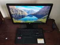 Компьютер компактный,легкий на Ryzen 5 7. 8 gb DDR5, 120 SSD M2. W10