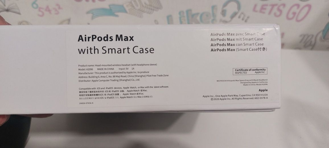 Наушники Air pods Max