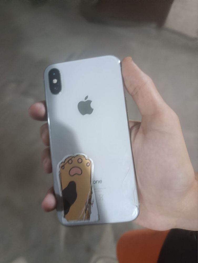 Iphone x  в хорошем состояние 256гб акб 75%