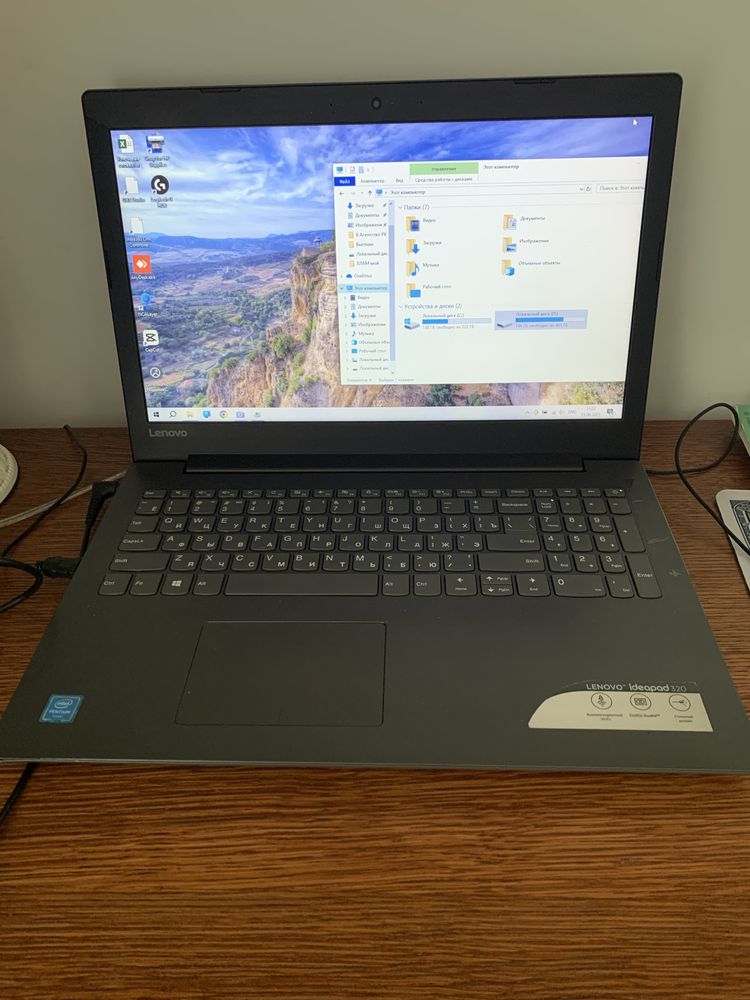 В Астане Ноутбук Lenovo Intel Pentium N4200 4ГБ SSD + HDD Windows 10